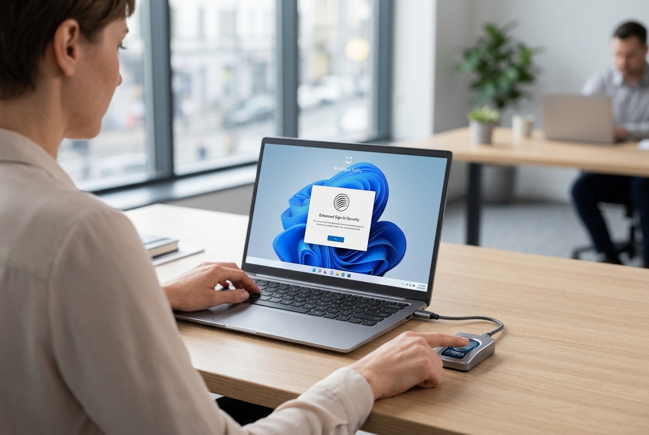 „Windows 11“ plečia saugesnio prisijungimo galimybes: daugiau įrenginių palaikys „Enhanced Sign-in Security“