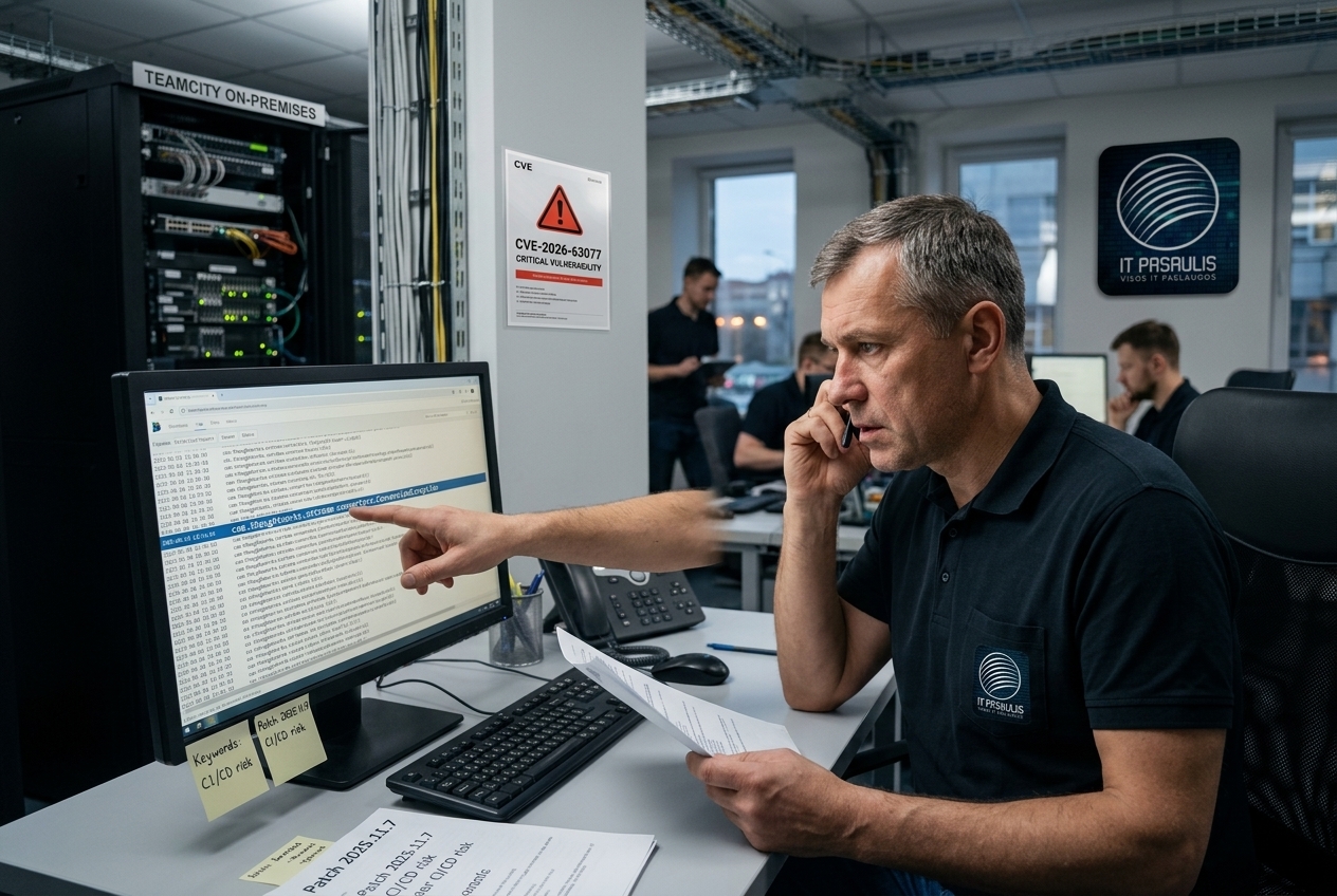 „JetBrains“ patvirtino aktyvų kritinės „TeamCity“ spragos išnaudojimą