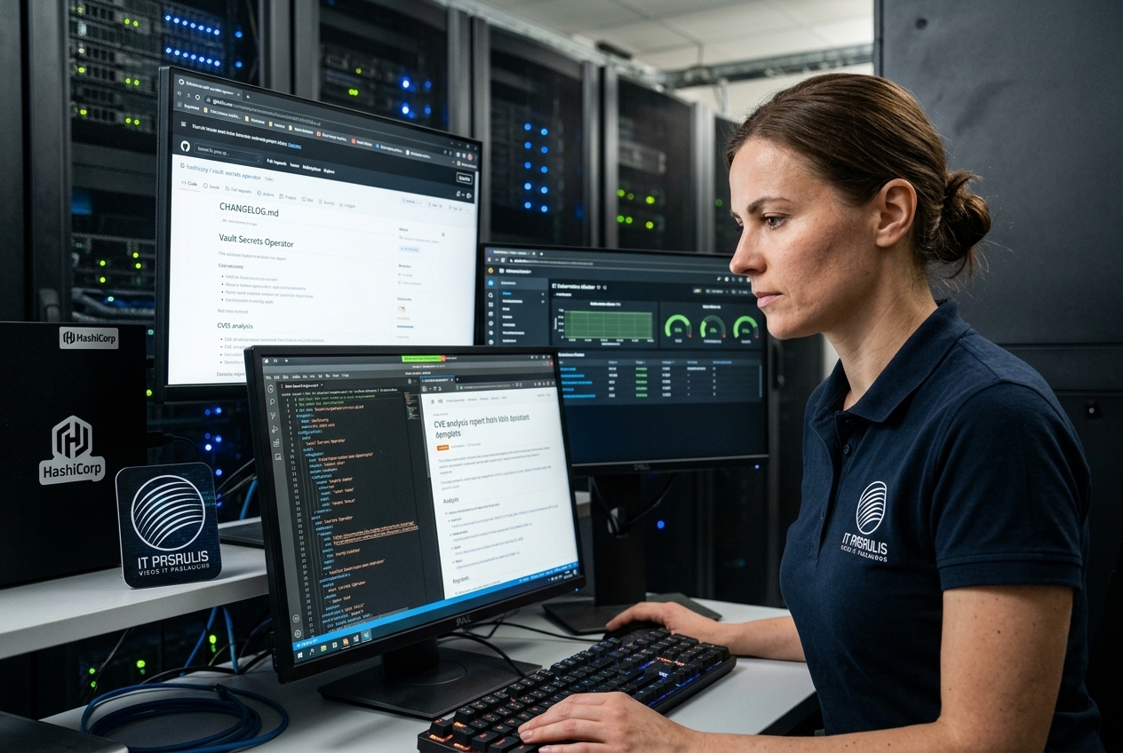 „HashiCorp Vault Secrets Operator“ spraga: „Kubernetes“ aplinkose verta patikrinti naudojamą versiją