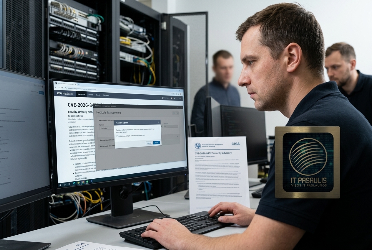 Aktyviai išnaudojama „Citrix NetScaler“ spraga: organizacijoms svarbu patikrinti išorinius prieigos įrenginius