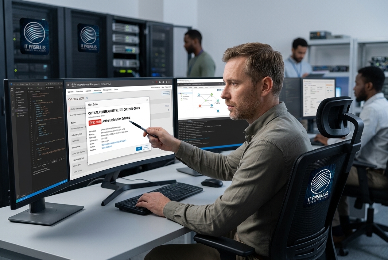 „Cisco“ patvirtino aktyvų kritinės „Secure Firewall Management Center“ spragos išnaudojimą