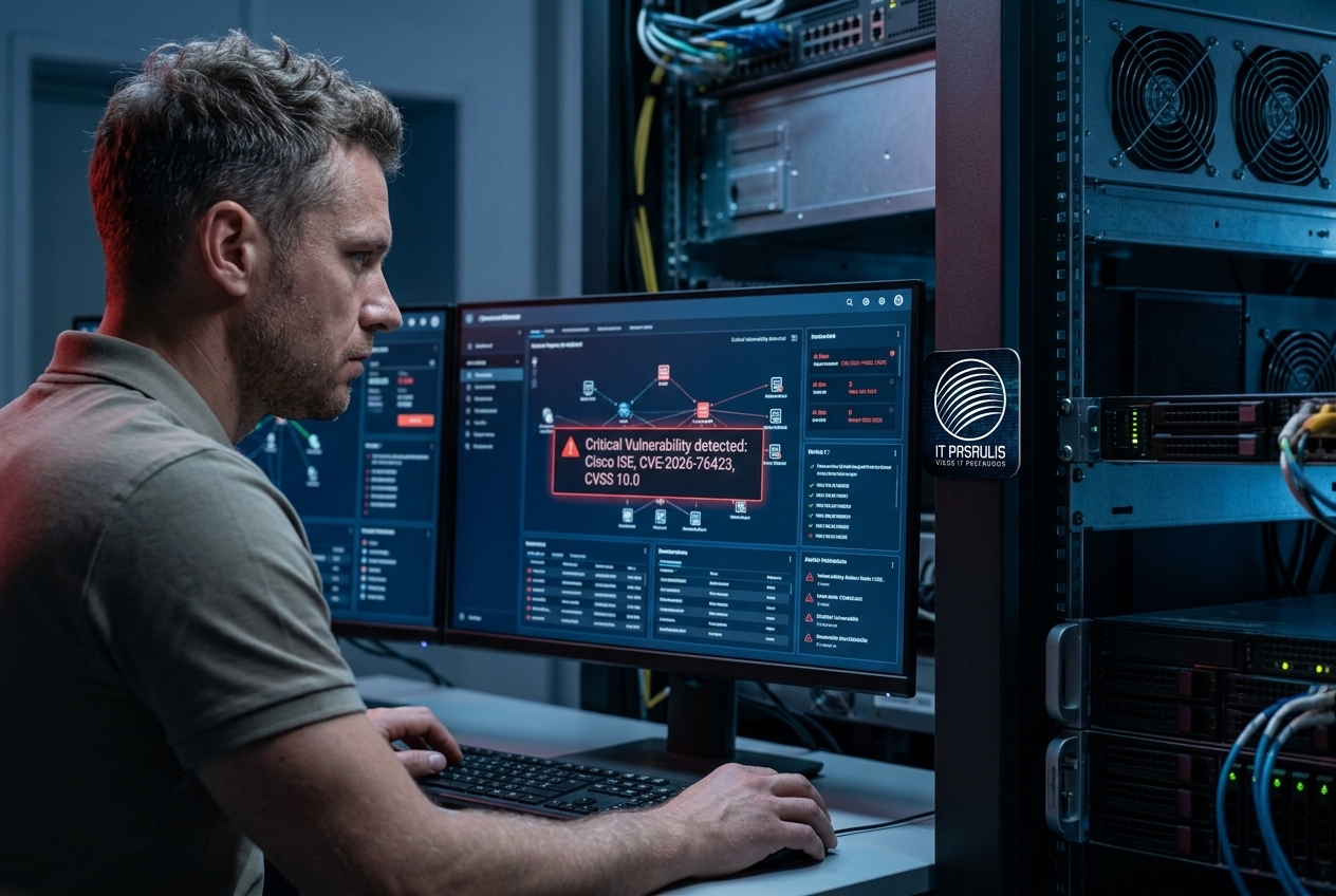 „Cisco ISE“ kritinės spragos: viena jų leidžia nuotoliniu būdu apeiti autentifikavimą