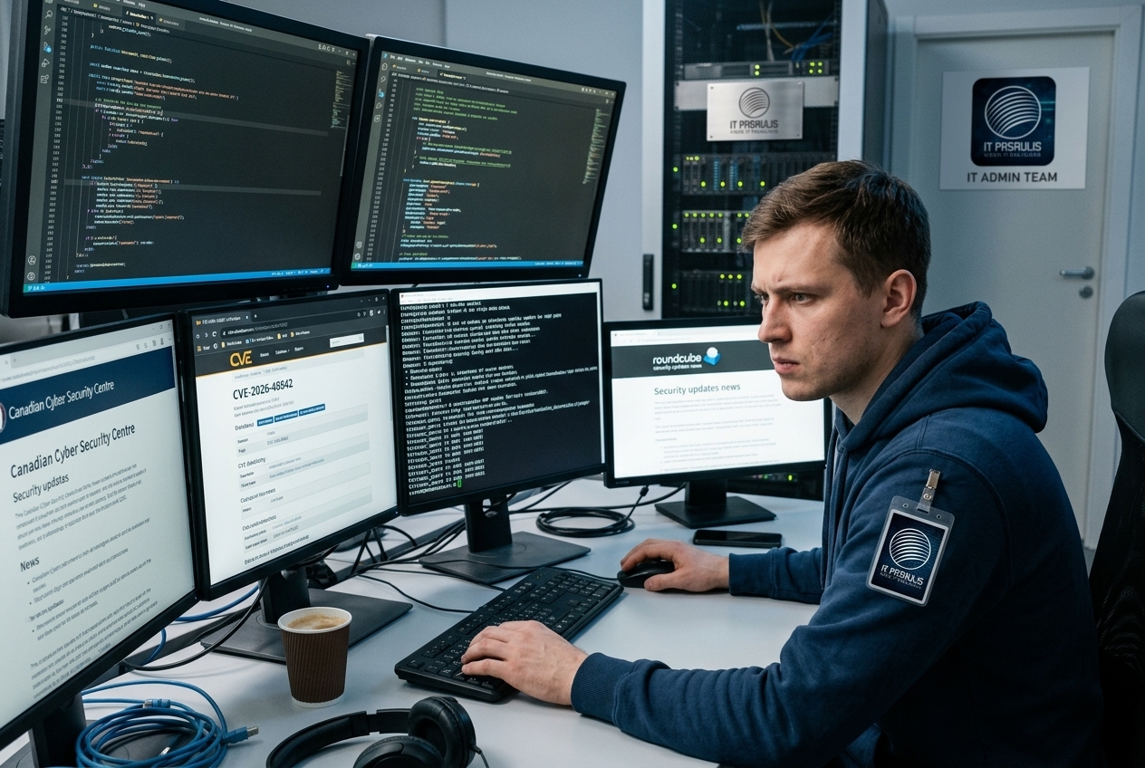 Aktyviai išnaudojama „Roundcube Webmail“ spraga: administratoriams svarbu patikrinti sistemas